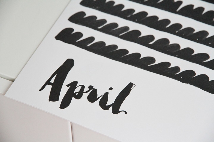 hunajaista april calendar 2015